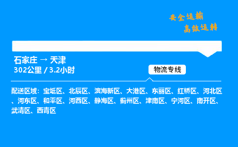 石家莊到天津物流專線-專業(yè)承攬石家莊至天津貨運(yùn)-保證時(shí)效